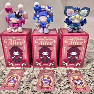 Alice Dark Fairy Tale Blind Box Set of 3 Figures